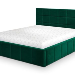Łóżko Tapicerowane VERTO 200×200 cm, Kolor Zielony 1002783 Łóżko Tapicerowane VERTO 200×200 cm, Kolor Zielony 1002783