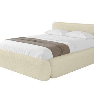 Łóżko tapicerowane z materacem + pojemnik ENORA-v1 – 180×200 cm Beżowy 862484 Łóżko tapicerowane z materacem + pojemnik ENORA-v1 – 180×200 cm Beżowy 862484